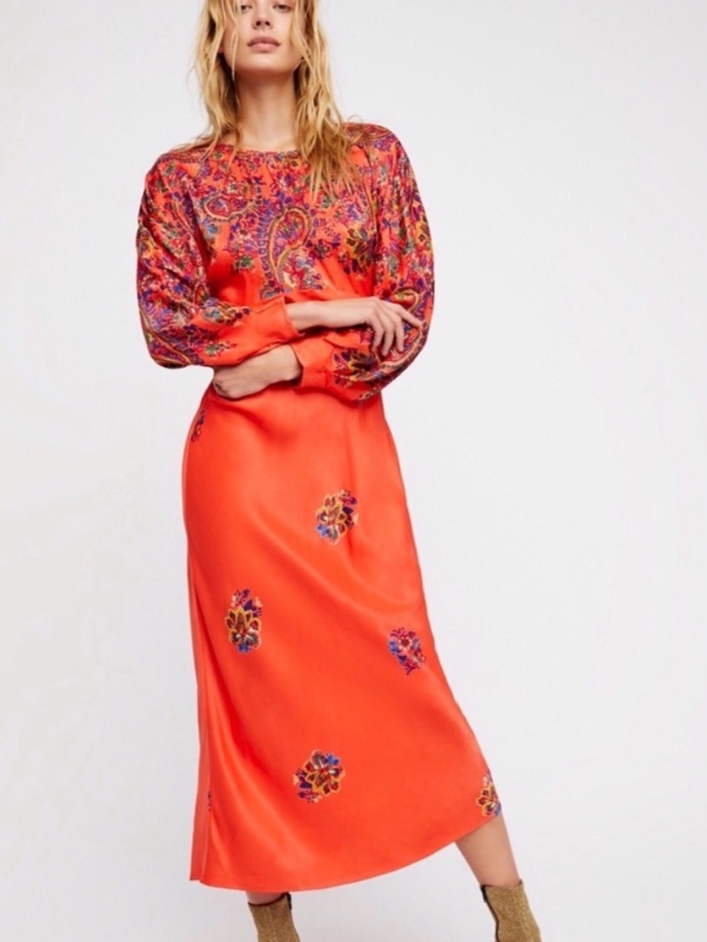 Free People Clarity Midi Dress